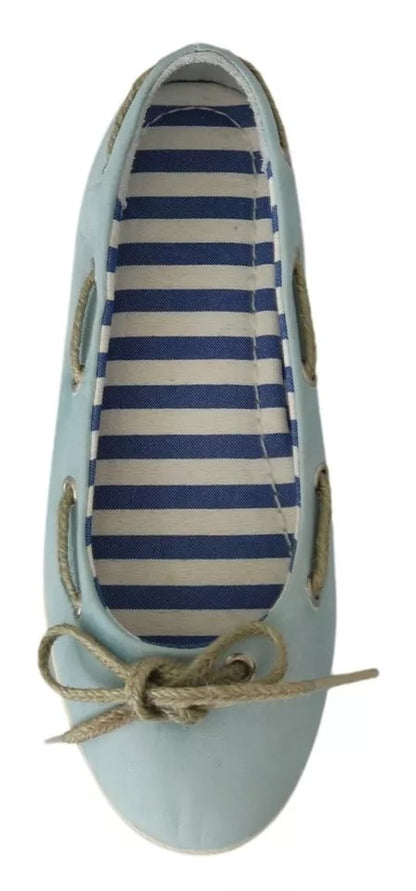 Pantofola D'Oro – Minnesota – Flache Slipper mit blauen Streifen