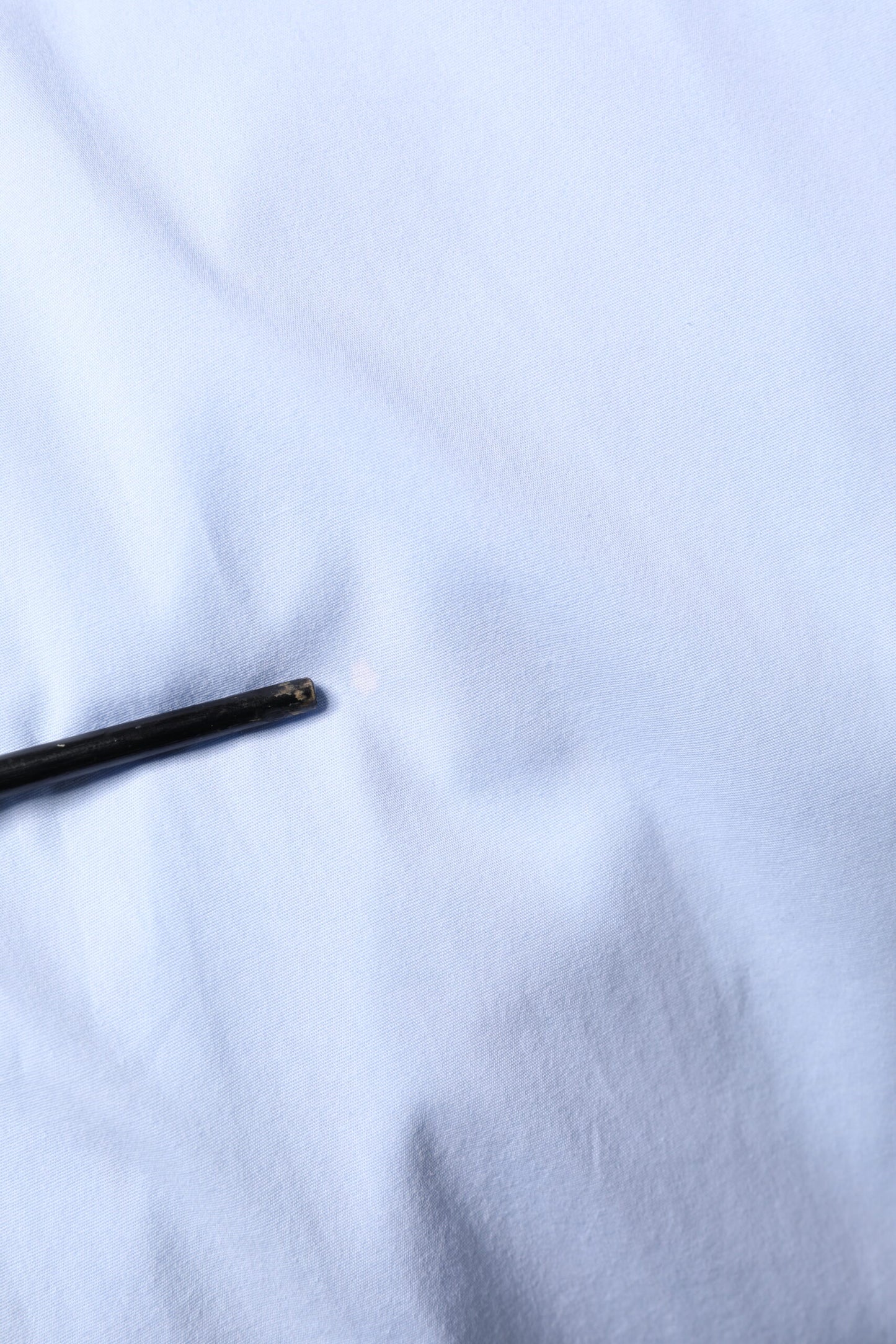 Dolce &amp; Gabbana Hellblaues MARTINI-Hemd aus Baumwolle