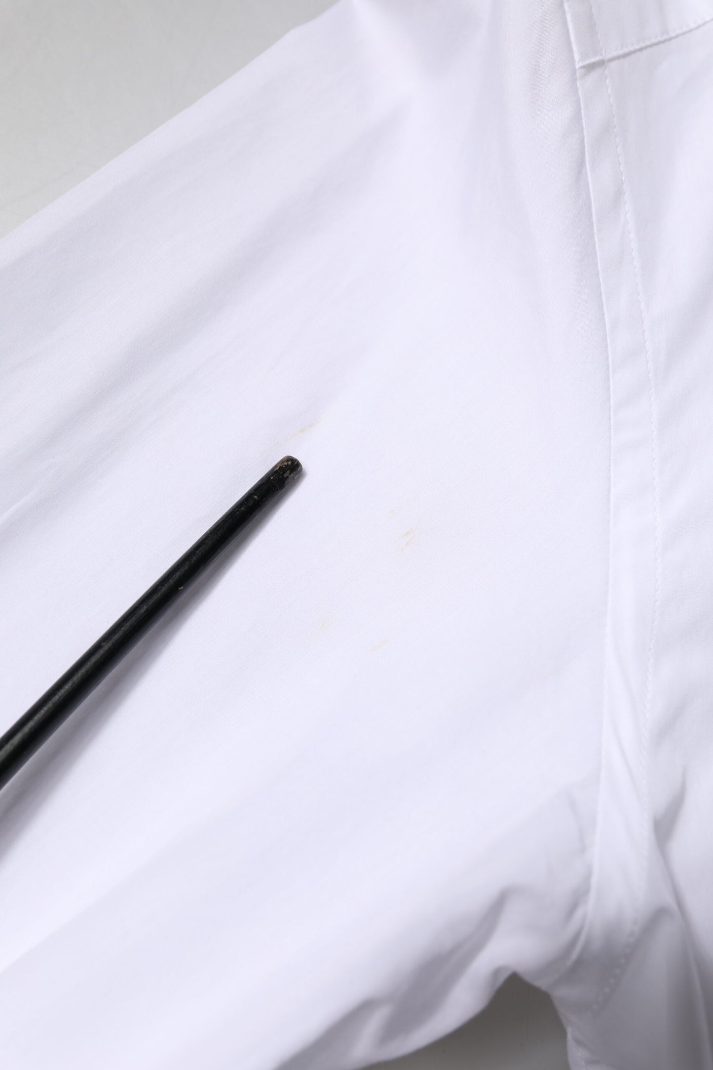 Dolce &amp; Gabbana Weiß GOLD Baumwollpopeline Latz Formelles Herrenhemd