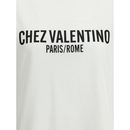 Baumwoll-T-Shirt mit Valentino-Logo
