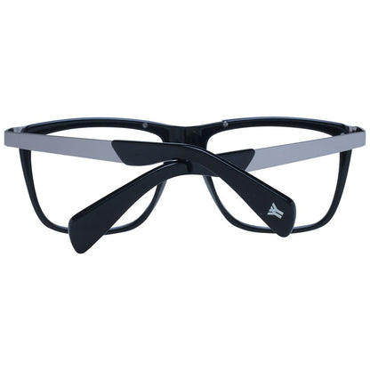 Yohji Yamamoto Schwarze Herren-Brillenfassung
