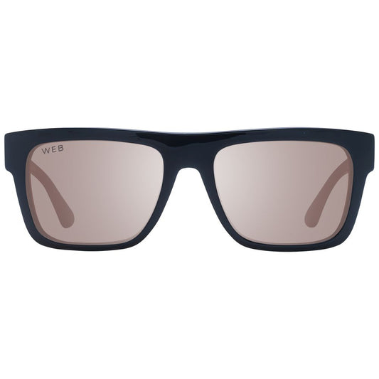 Web Schwarze Herren Sonnenbrille