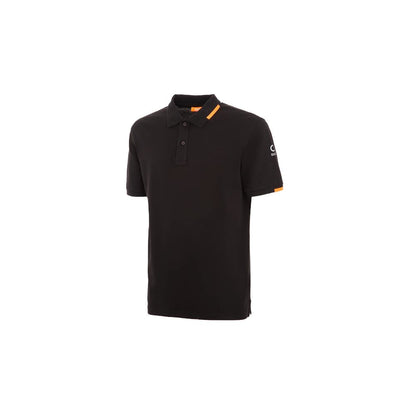 Schwarzes Poloshirt aus Baumwolle von Suns
