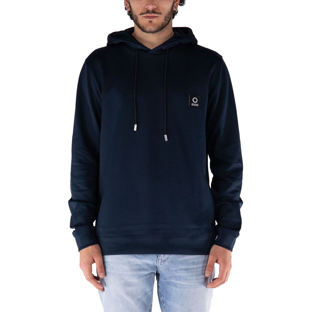 Suns Blauer Nylon Herren Pullover