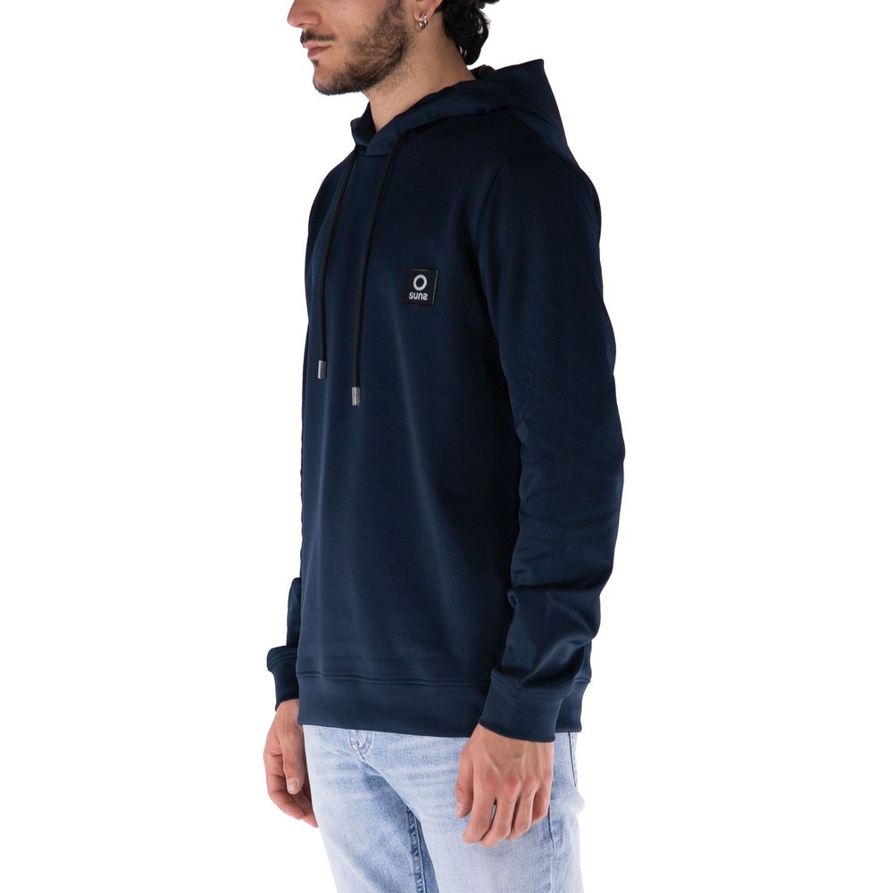 Suns Blauer Nylon Herren Pullover