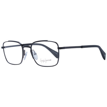Yohji Yamamoto Schwarze Herren-Brillenfassung