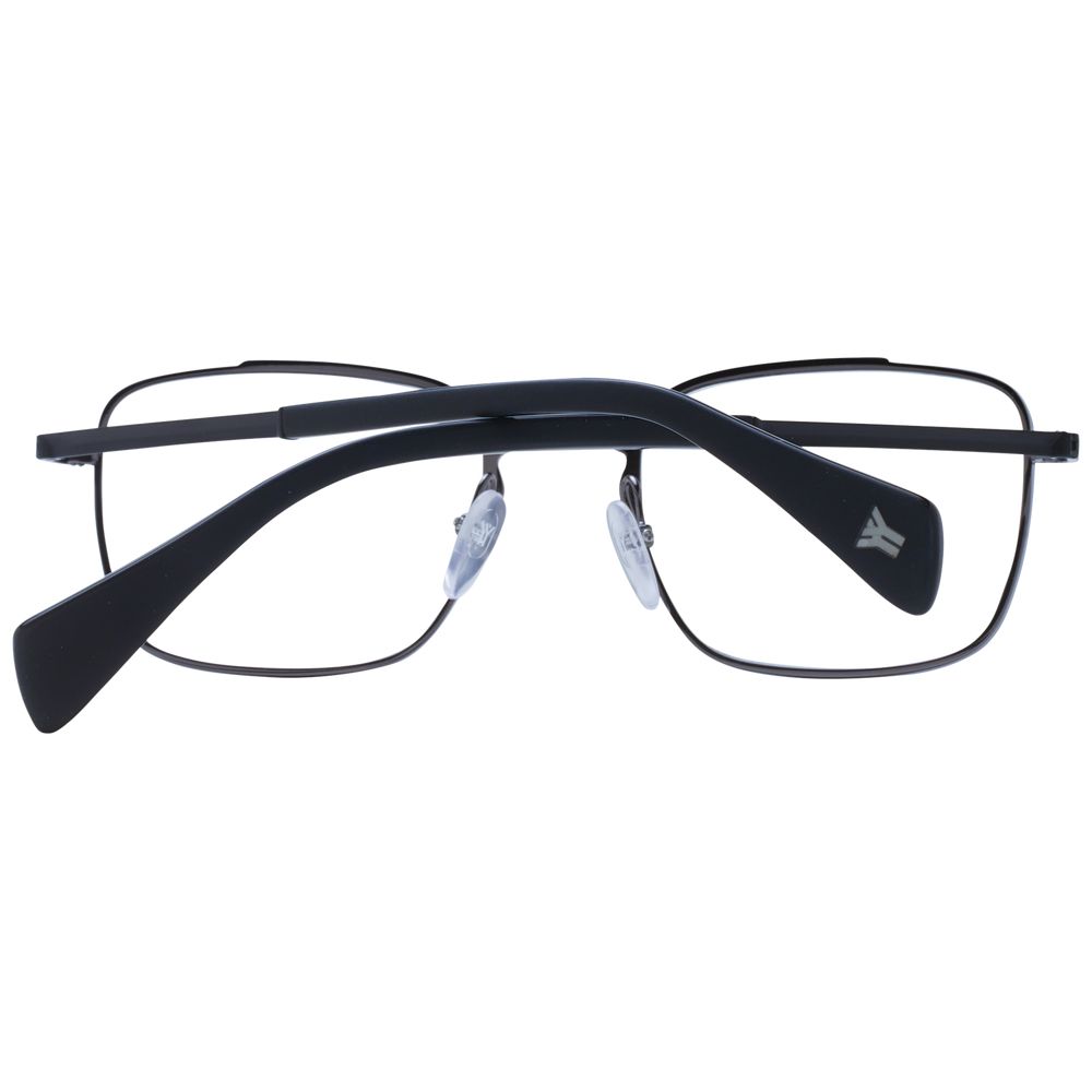 Yohji Yamamoto Schwarze Herren-Brillenfassung