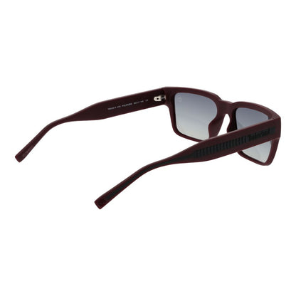 Timberland – Burgunderrote Sonnenbrille für Herren