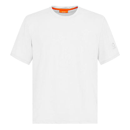 Weißes Nylon-T-Shirt von Suns