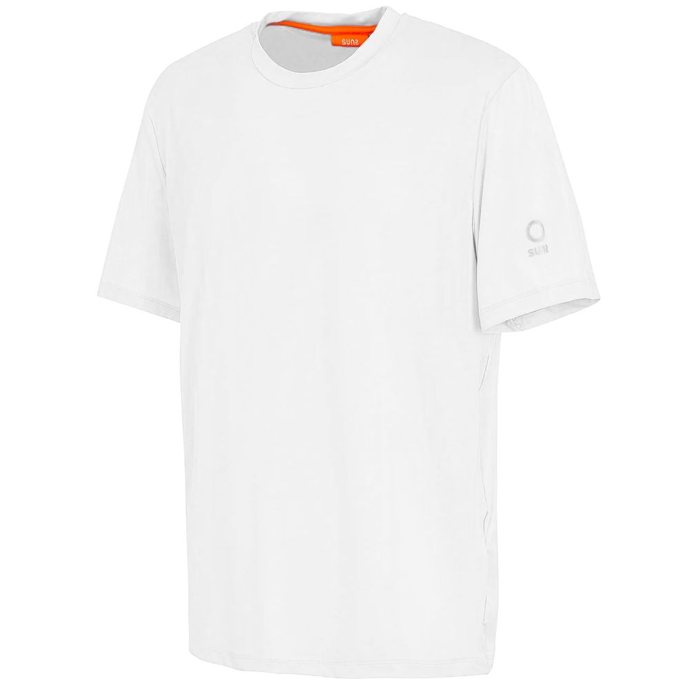 Weißes Nylon-T-Shirt von Suns