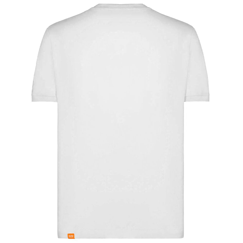 Weißes Baumwoll-T-Shirt von Suns