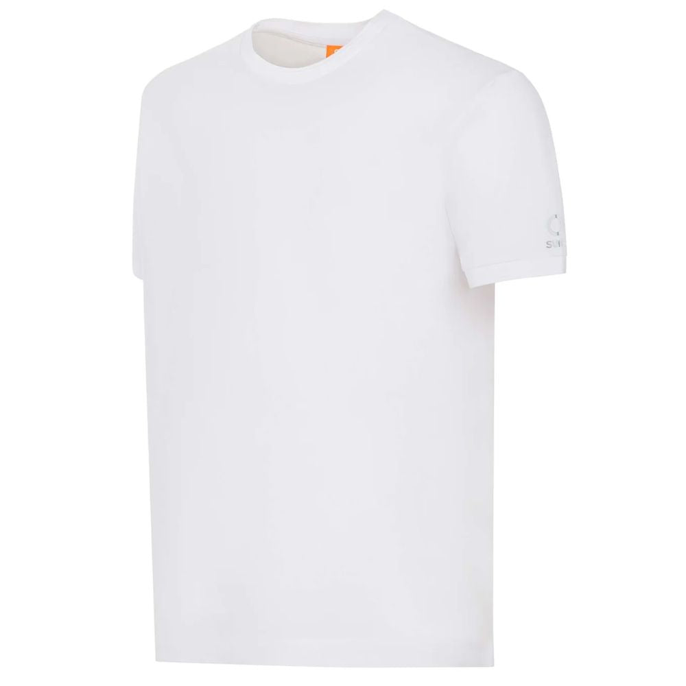 Weißes Baumwoll-T-Shirt von Suns