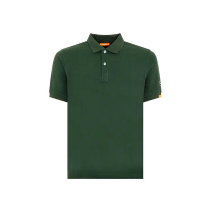 Suns Grünes Poloshirt aus Baumwolle