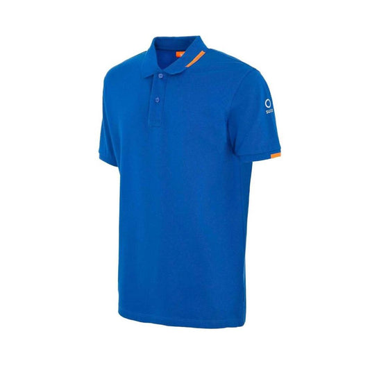Suns – Blaues Poloshirt aus Baumwolle