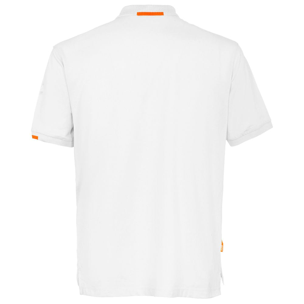 Weißes Baumwoll-Poloshirt von Suns