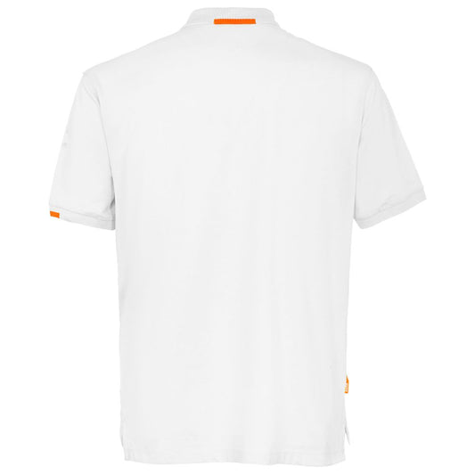 Weißes Baumwoll-Poloshirt von Suns