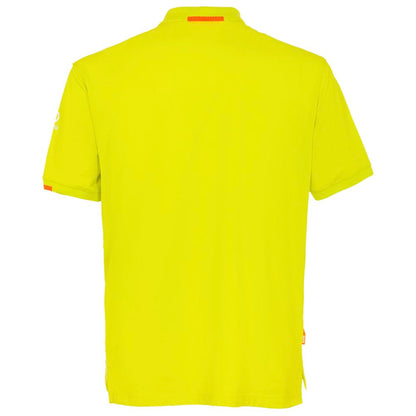 Suns Gelbes Baumwoll-Poloshirt