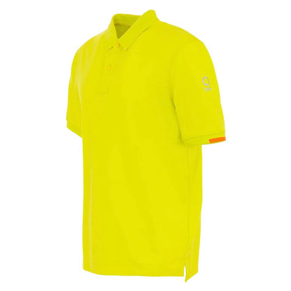 Suns Gelbes Baumwoll-Poloshirt