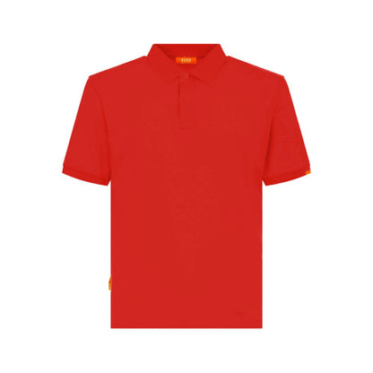 Rotes Baumwoll-Poloshirt von Suns