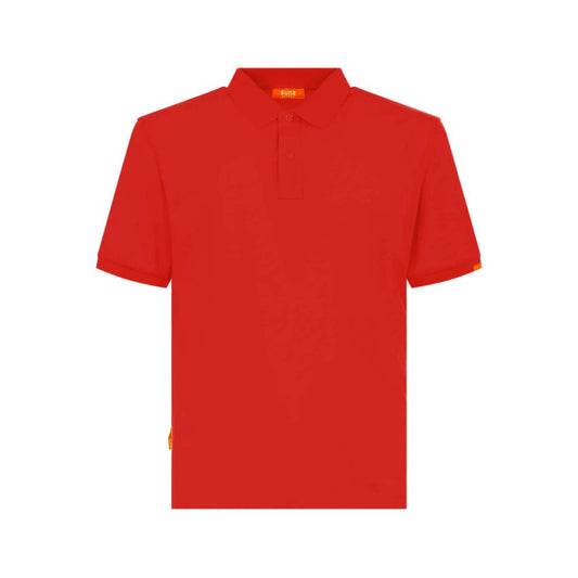 Rotes Baumwoll-Poloshirt von Suns