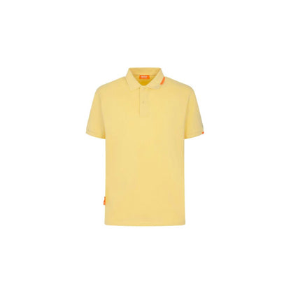Suns – Gelbes Poloshirt aus Baumwolle