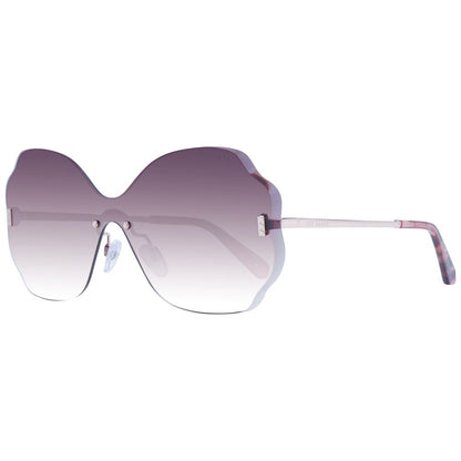Ted Baker – Roségoldfarbene Sonnenbrille für Damen