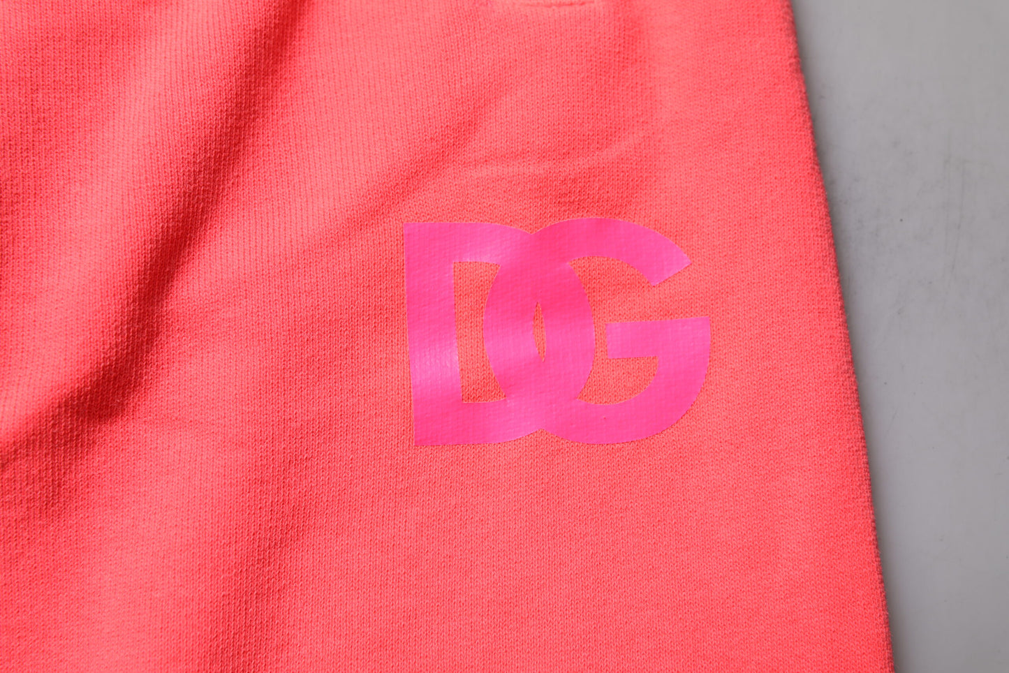 Dolce &amp; Gabbana Jogginghose aus Baumwolle in Neonrot für Herren