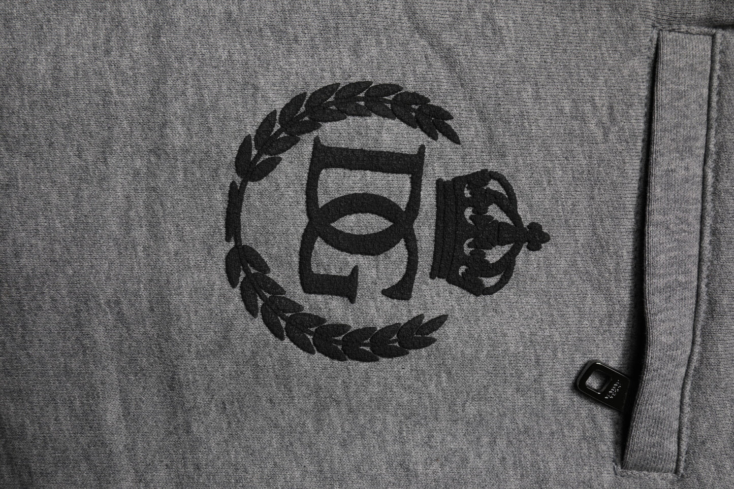 Dolce &amp; Gabbana Graue Jogginghose aus Baumwolle mit Logo für Herren