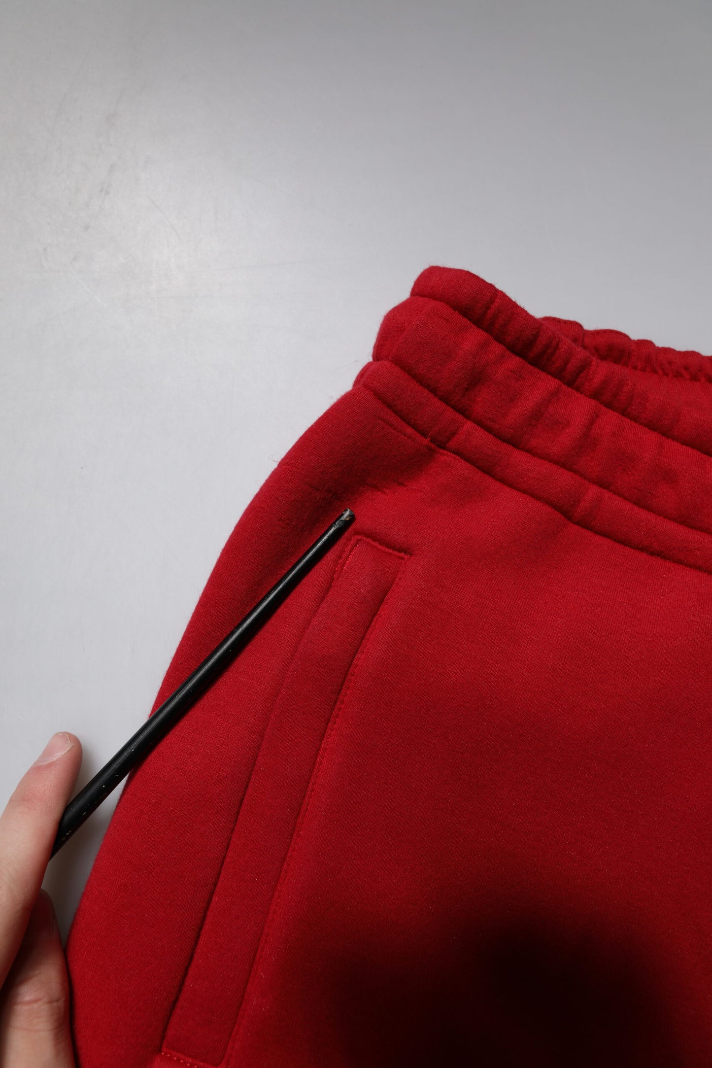 Dolce & Gabbana Red DG Logo Cotton Jogger Men Sweatpants Pants