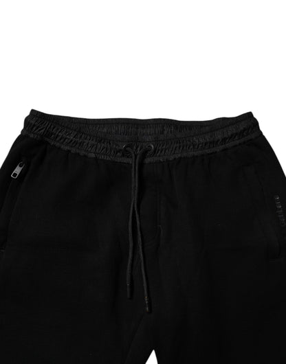 Dolce &amp; Gabbana Schwarze Jogginghose aus Baumwollmischung für Herren