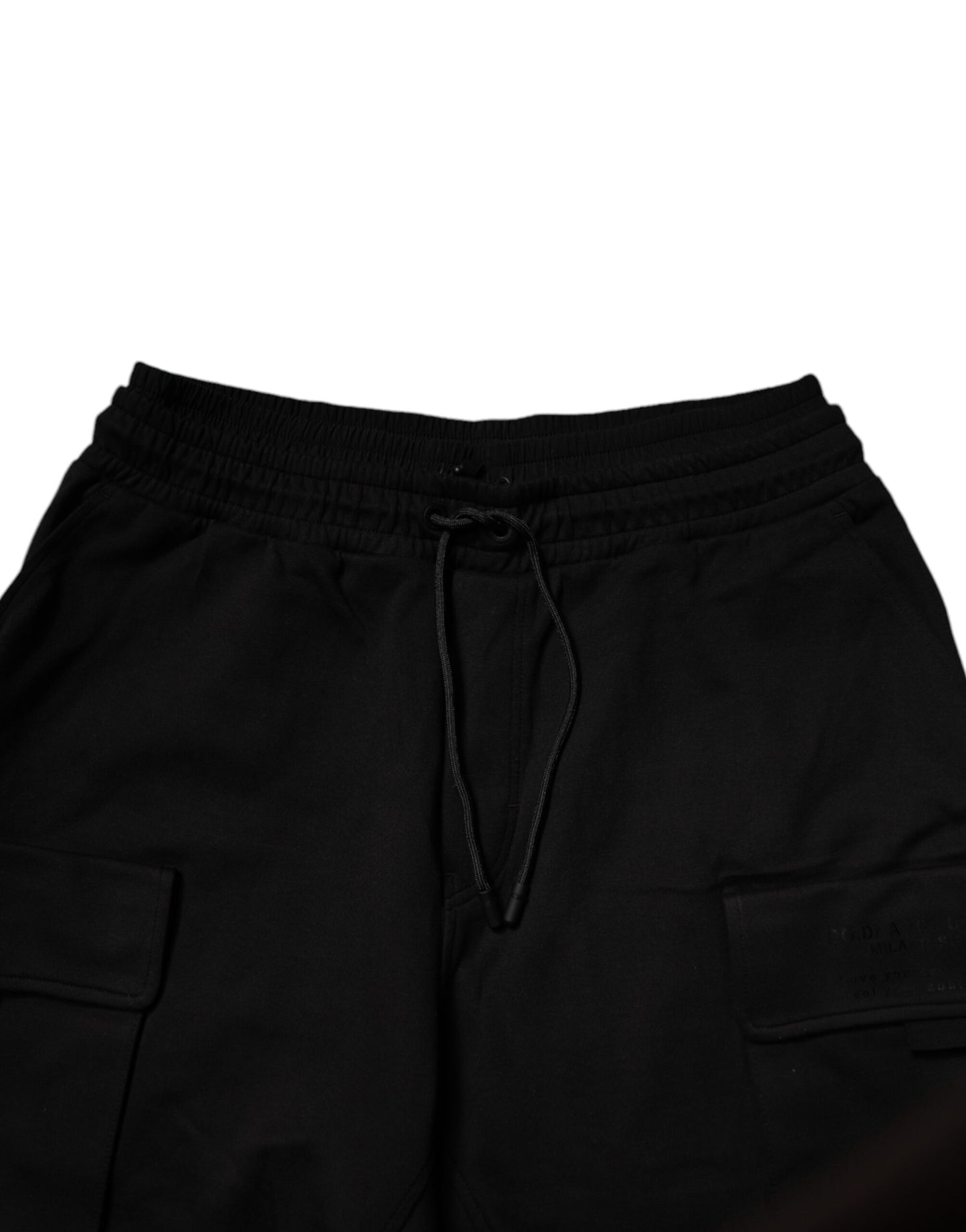 Dolce &amp; Gabbana Schwarze Cargo-Jogginghose aus Baumwolle für Herren