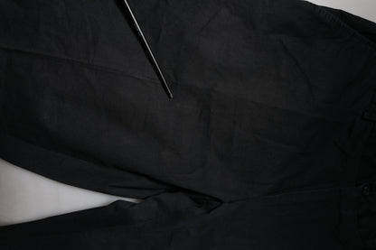 Dolce &amp; Gabbana – Enge, formelle Hose aus schwarzem Baumwollstretch