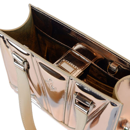 Ferrari Handtasche aus grauem Leder