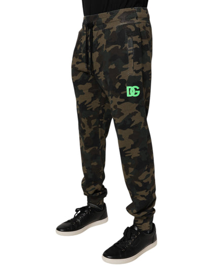 Dolce &amp; Gabbana – Jogginghose mit mehrfarbiger Camouflage-Optik