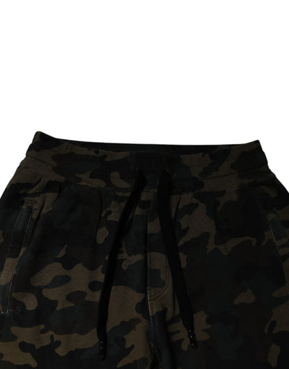 Dolce &amp; Gabbana – Jogginghose mit mehrfarbiger Camouflage-Optik