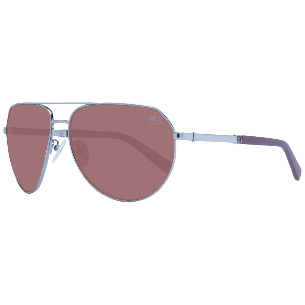 Timberland Sonnenbrille aus grauem Metall