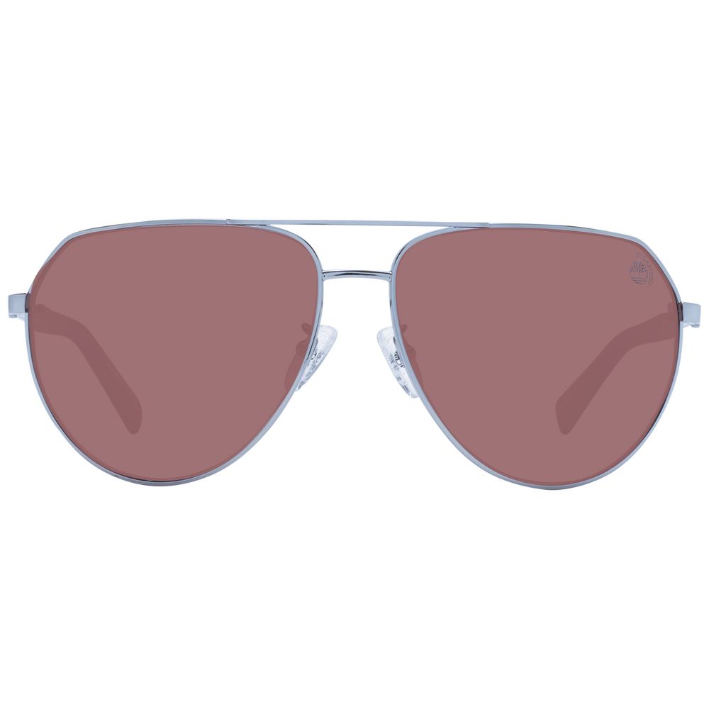 Timberland Sonnenbrille aus grauem Metall