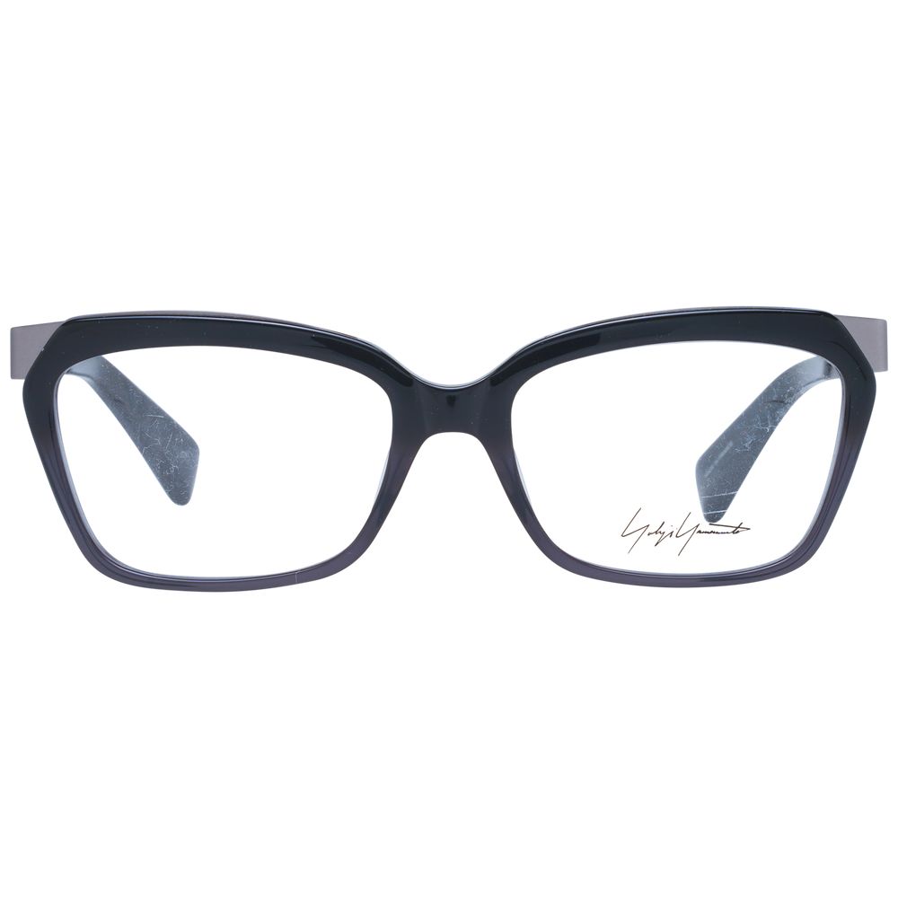 Yohji Yamamoto Schwarze Damen-Brillenfassung