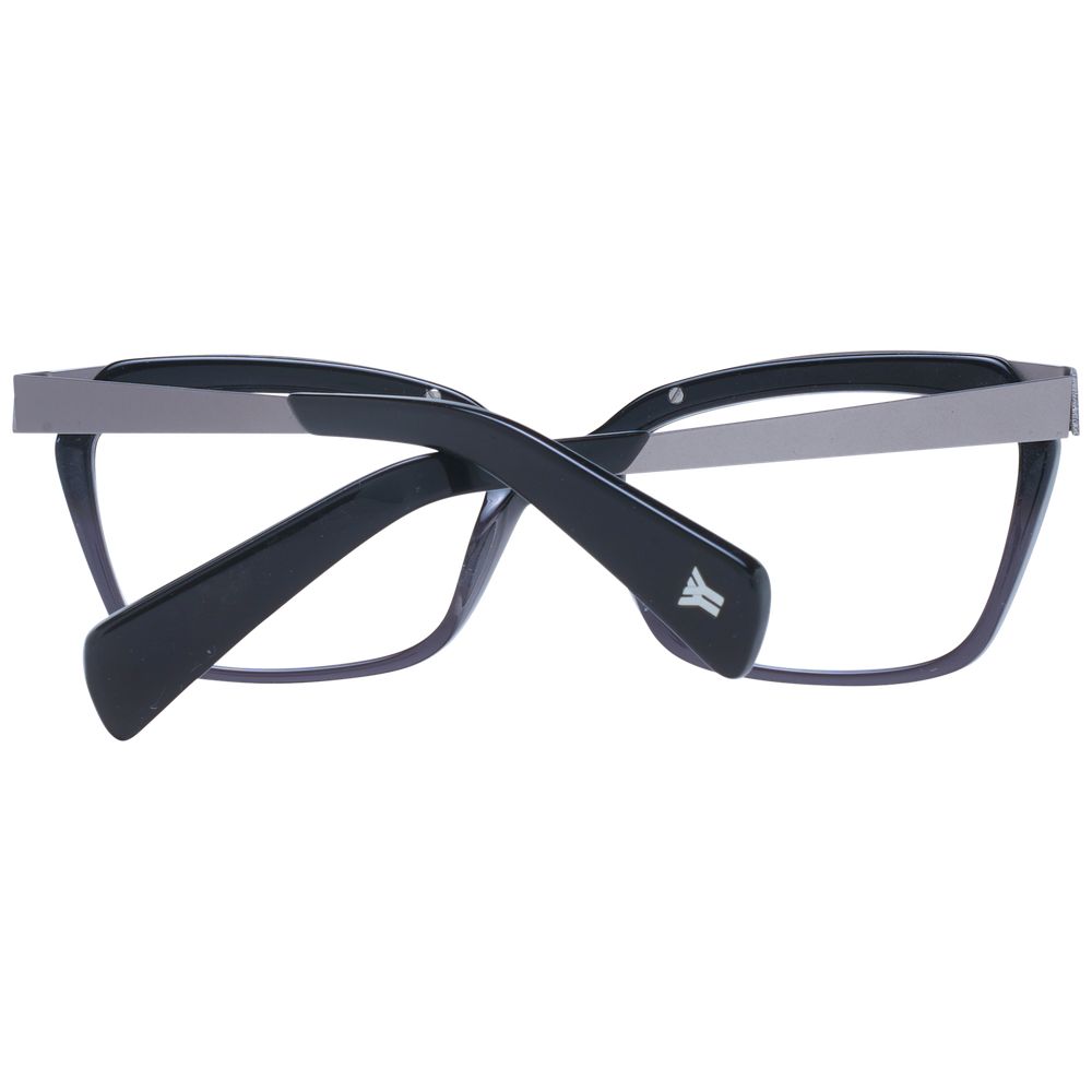 Yohji Yamamoto Schwarze Damen-Brillenfassung