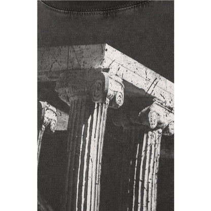 Diego Venturino Gray Cotton T-Shirt