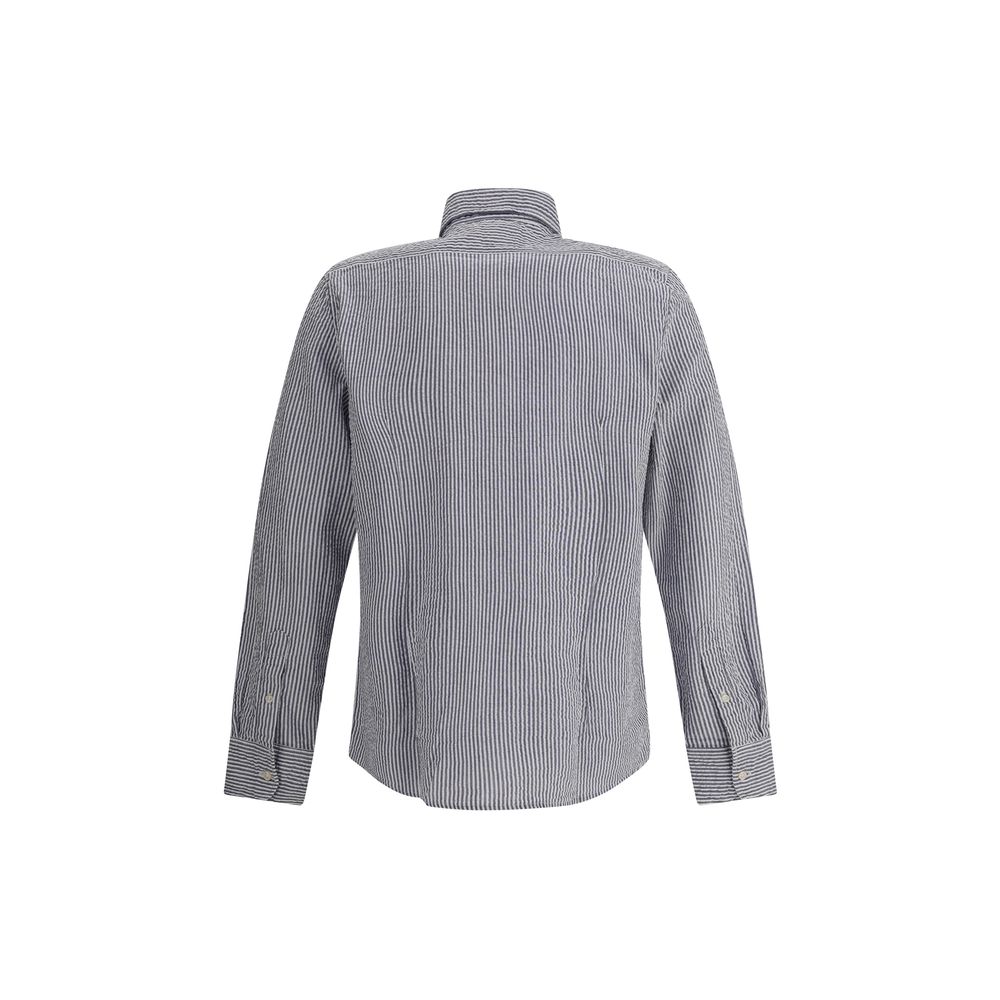 Deperlu Seersucker-Hemd