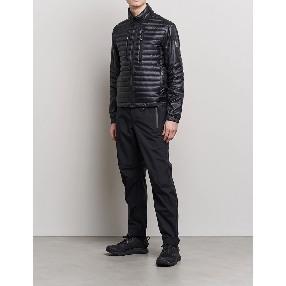 Moncler Schwarze Polyamid-Männerjacke