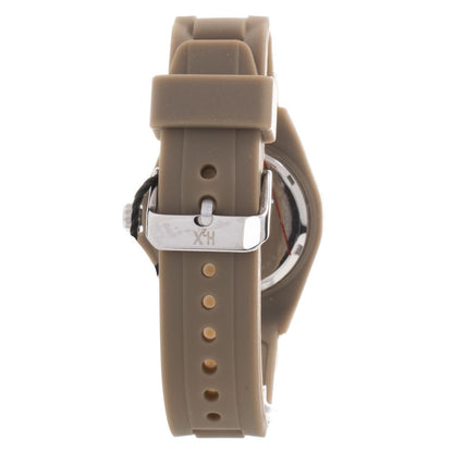 Haurex Brown Rubber Sport Watch