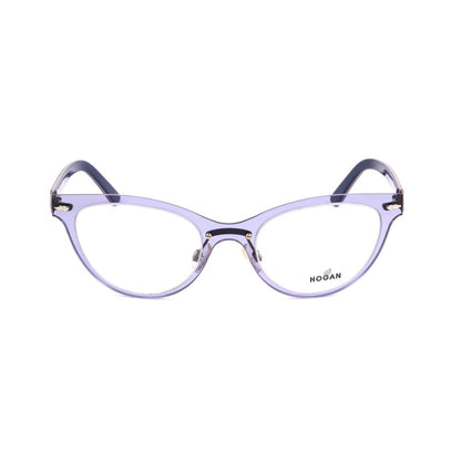 Hogan Hellblaue Plastikbrille (Gestelle)
