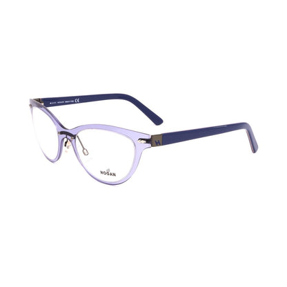 Hogan Hellblaue Plastikbrille (Gestelle)