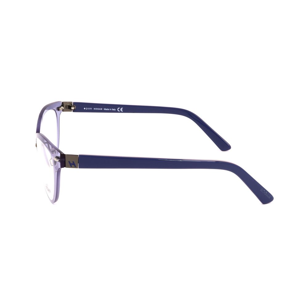 Hogan Hellblaue Plastikbrille (Gestelle)