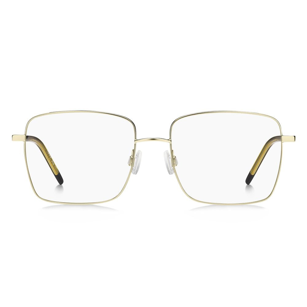 Hugo Boss Goldfarbene Metallbrille (Gestell)