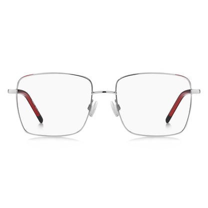 Hugo Boss Brille (Gestell) aus silberfarbenem Metall
