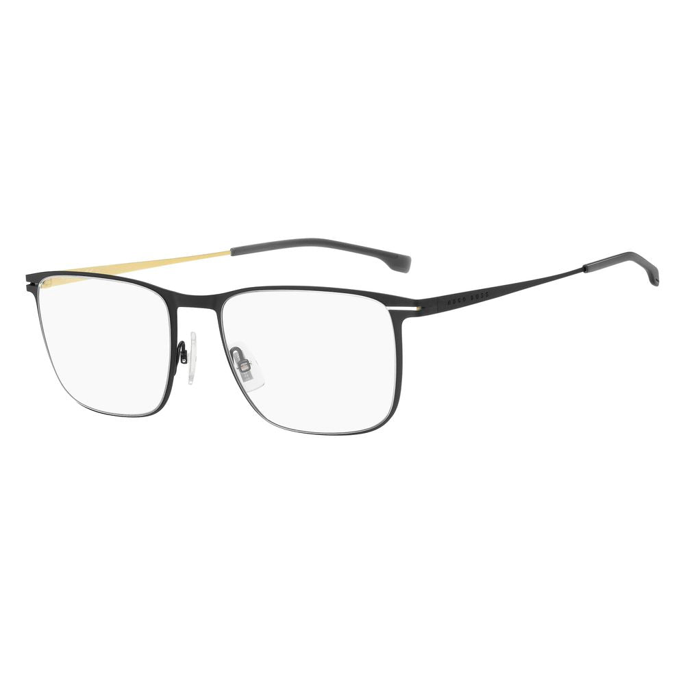 Hugo Boss Goldfarbene Metallbrille (Gestell)