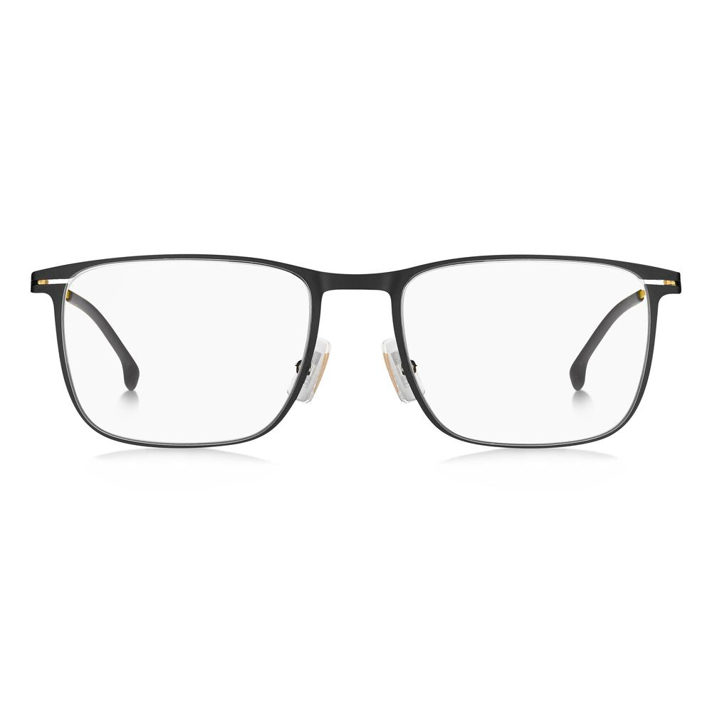 Hugo Boss Goldfarbene Metallbrille (Gestell)